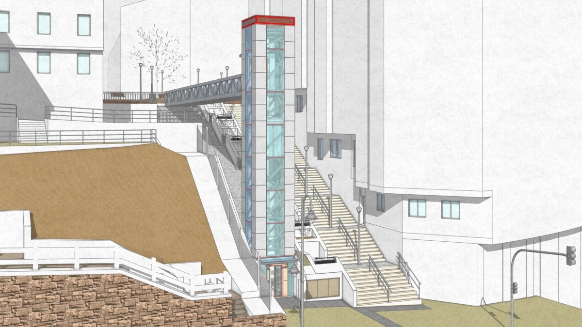 Comienzan las obras del ascensor entre San Joaquín y Miraflores, un compromiso de EAJ-PNV con Bolueta