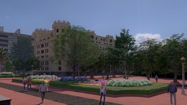 ABANDO - Arte Ederren Museoaren ingurunean hobekuntzak