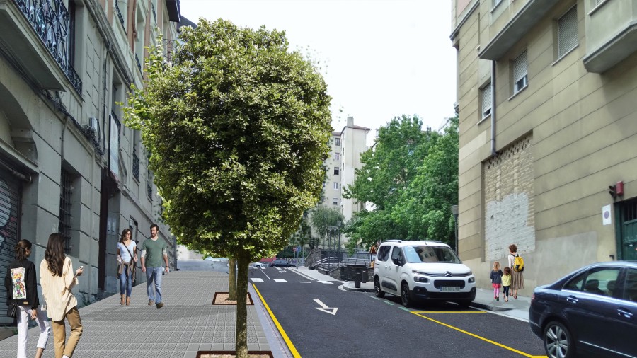 EAJ-PNV continúa cumpliendo el Plan Zubirik impulsando varias actuaciones en el entorno de la calle San Francisco