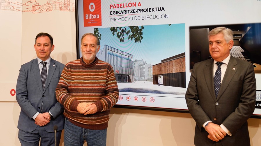 El Ayuntamiento encara la reconstrucción de Pabellón 6, proyecto promovido por EAJ-PNV Bilbao