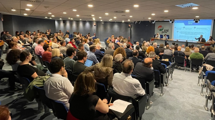 Bilbon egin da Bizkaiko EAJ-PNVk barneko entzute eta parte hartze aktiboarekin hitzemanda daukan konpromisoa berresteko bilera-errondaren hasiera